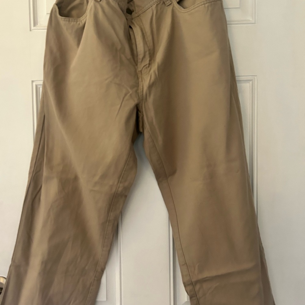 Weatherproof Tan Chinos Comfortable Cotton Blend